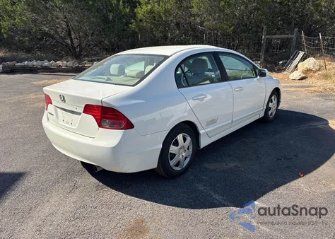 2008 Honda Civic Gx from USA, damaged, VIN 1HGFA46558L000900